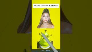Turning Ariana Grande Into Shrek #fanart #Unofficial