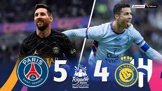 PSG 5 x 4 Riyadh XI (Messi x C. Ronaldo) ● Riyadh Season Cup 2023 Extended Goals & Highlights HD