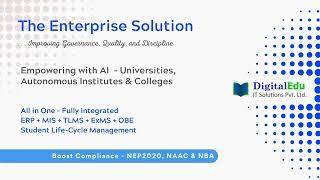 DigitalEdu's  The Enterprise Solution