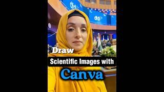 Draw Scientific Images With Canva by using FREE Traill