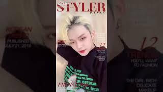 Yeonjun TXT - TikTok Magazine Challenge