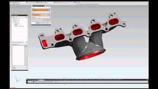 NX CAE Tips and Tricks   Create Internal Fluid Volumes of Exhaust Manifold