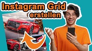 Instagram Grid erstellen - Create Instagram Grid in Photoshop Template included for download 