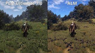 The Witcher 3: Wild Hunt | Vanilla vs PLM Ultimate 7.0 vs ALM | Lighting mods Comparison