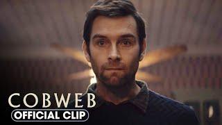 Cobweb (2023) Official Clip 'He’s Going in the Basement' – Lizzy Caplan, Antony Starr, Woody Norman