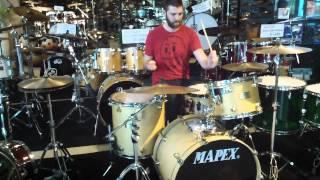 Test Mapex Orion en Ludwig Epic snaredrum @ Drumland