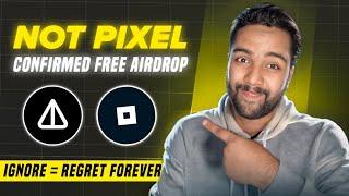 Not Pixel by NotCoin Airdrop | How to Play Not Pixel Telegram Airdrop - How Much Profit in Not Pixel