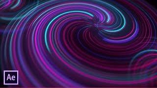 After Effects Tutorial - Neon Lights Animation in After Effects