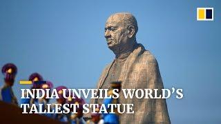 India unveils world’s tallest statue