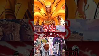 Naruto VS all shinobi  #anime #vs