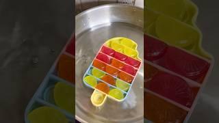 Lolipop gigante de Pop It #lifehacks #shorts #candy #platos #popit