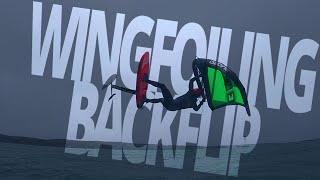 WINGFOILING BACKFLIP CRASH