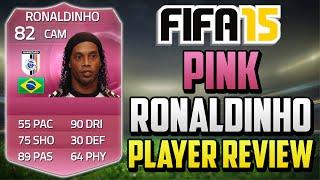 Fifa 15 Pink Ronaldinho Review (82) w/ In Game Stats & Gameplay - Fifa 15 Player Review