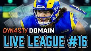 LIVE Real Money Dynasty Startup Draft (+ Team Blueprints)