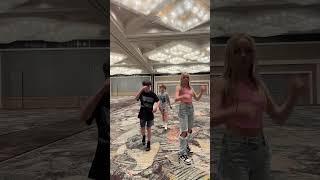 WATCH the END! Rogan was not having him dancing w/ his SISTER! #shorts