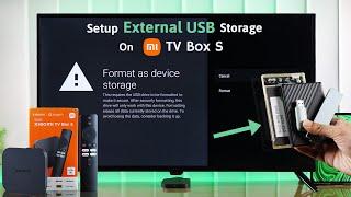 Xiaomi Mi TV Box: How To Expand Storage! [Setup External Storage]