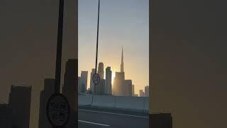 Unexpected Burj Khalifa View | Zubair Butt #shorts #burjkhalifa #sunset