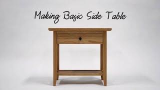 가구공방 욷은 - 협탁 만들기 | Making basic side table