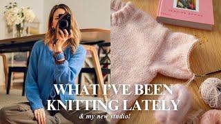 WHAT I'VE BEEN KNITTING LATELY & My New Knit Studio!