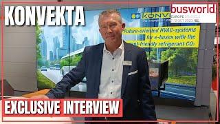 Konvekta Interview @ Busworld Europe 2023