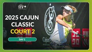 Live: 2025 Cajun Classic - Court 2, Day 1