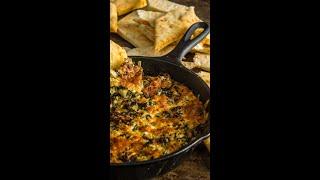 Spinach Artichoke Dip on Traeger