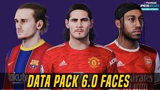 Data Pack 6 Faces [DLC 6.0] | eFootball PES 2021