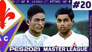 WONDERKIDS SHINE IN EUROPE! PES 2021 Fiorentina Master League | Full Manual Gameplay #20