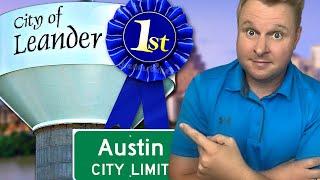 Best US City An Austin Suburb!?!? Leander Tx.