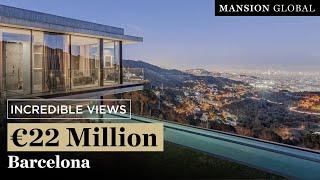 An Ultra-Modern Home With Stunning Views of Barcelona | Incredible Views