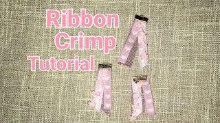 CoBeads Ribbon Crimps Tutorial