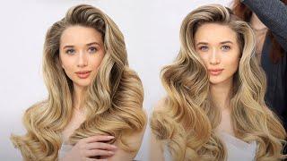 VOLUMINOUS BOUNCY HAIR TUTORIAL / HACKS for CURLS 2024