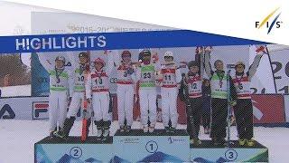 Highlights | Russia flies to victory in Aerials Team event at Beida Lake | FIS Freestyle Skiing