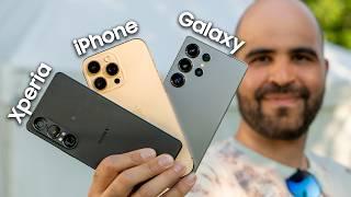 Xperia 1 VII vs. iPhone 16 Pro Max vs. S25 Ultra Camera Test!