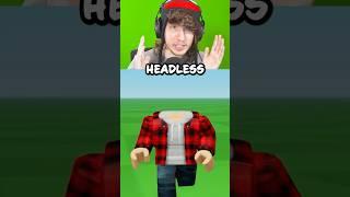 ROBLOX HEADLESS FOR FREE  #roblox #shorts #robloxshorts