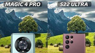 Honor Magic 4 Pro vs Samsung Galaxy S22 Ultra Camera Test