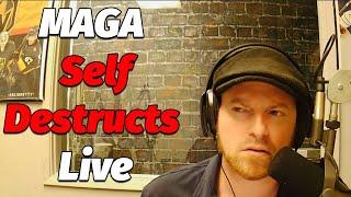 Trump Supporter Cannot Articulate Why he Voted Against Kamala Harris, And Self Destructs