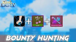 Electro v2 + Awekend Love + Bloodmoon Twins Is Good For Bounty Hunt? - King Legacy