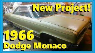 Myles' New Winter Project! 1966 Dodge Monaco 383...