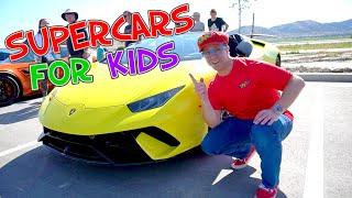 Supercars with Matty Crayon | Supercars for kids | Cars For Kids