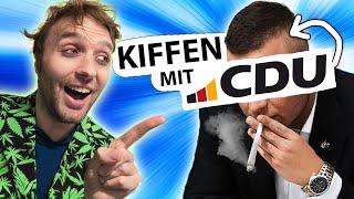 Mit CDU Politiker KIFFEN & diskutieren