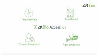 ZKBioAccess IVS | Access Control Software by ZKTeco