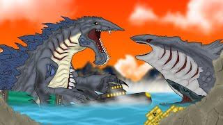 Helicoprionzilla vs. Sharkzilla