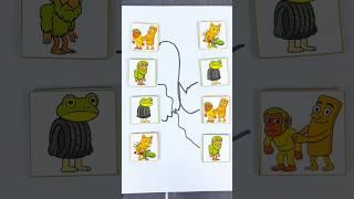 Italian Brainrot line connest with luna guess! #italianbrainrot #art #viral