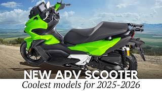 10 Newest ADV-Style Scooters Bringing All-Terrain Riding Thrills for 2025-2026