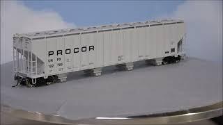 Comprehensive Analysis: Rapido HO Procor 5820 Covered Hoppers Review | jlwii2000