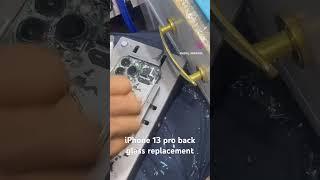iPhone 13 pro back glass replacement…
