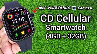 CD99 Cellular 5g Smartwatch with Rotating Camera 4gb Ram & 32gb Rom