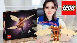  LEGO Icons Leonardo da Vinci’s Flying Machine (10363) Speed Build | Abbi Happy, the LEGO Frenetic