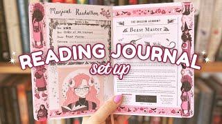 Magical Readathon Journal Set Up!  Reading Journal Set Up + TBR